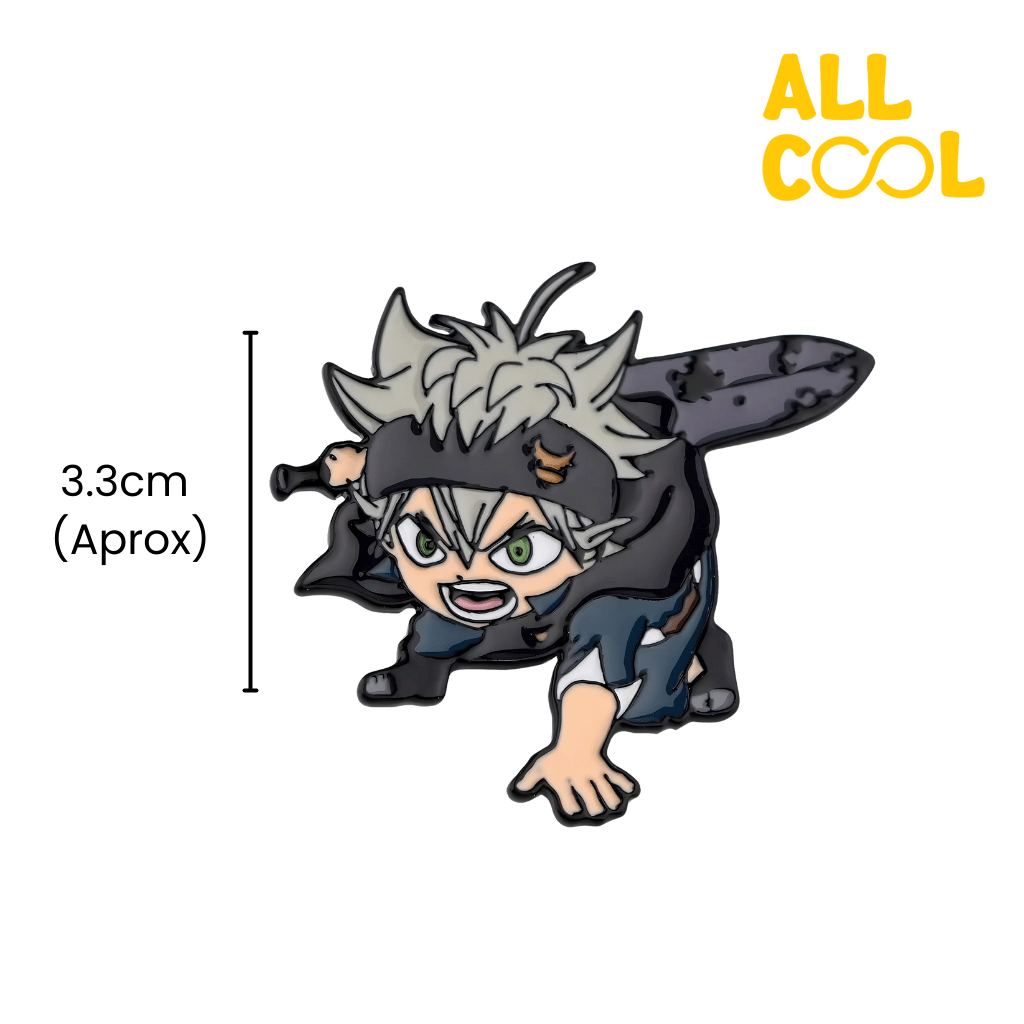 Medidas del pin metalico, 3.3cm aproximadamente.