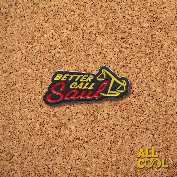 Pin metalico con fondo de corcho