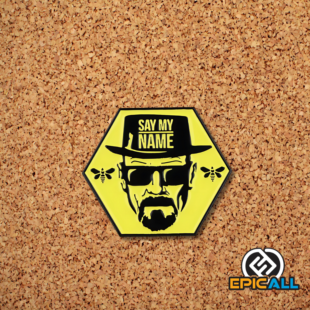 Pin Metálico "Say My Name" Breaking Bad #196