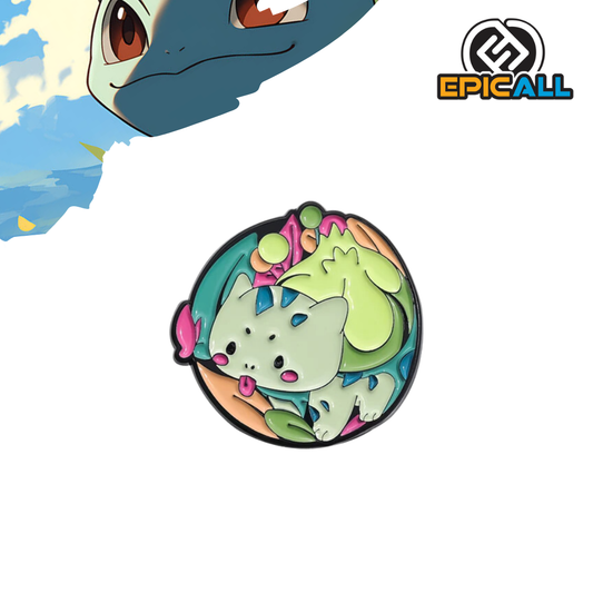 Pin Metalico Bulbasaur Kawaii - Pokémon #93