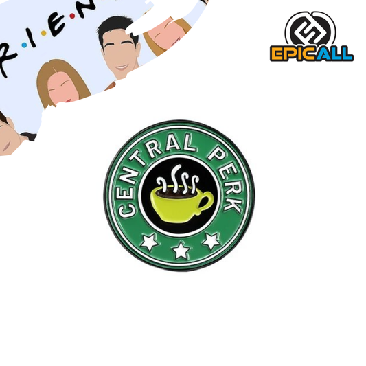 Pin Metálico Central Perk - Friends #138