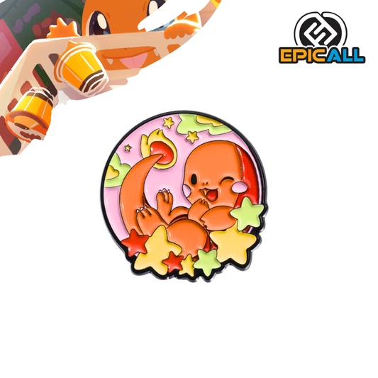 Pin Metalico Charmander Kawaii - Pokémon #84