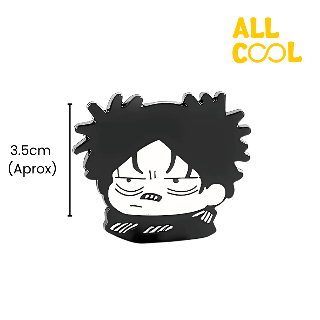 Medidas del pin metalico, 3.5cm aproximadamente.