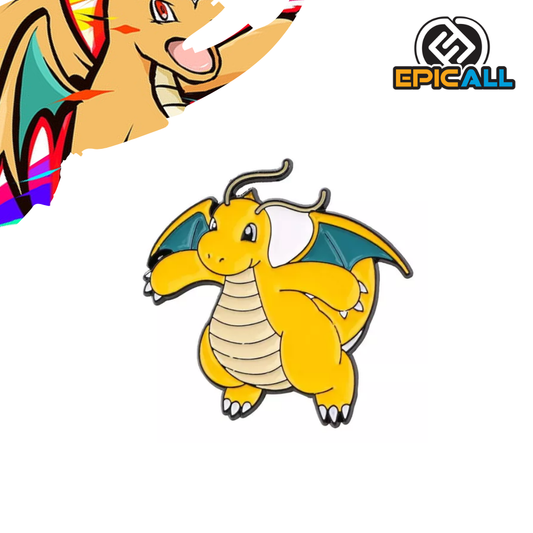 Pin Metalico Dragonite Flying - Pokémon #66