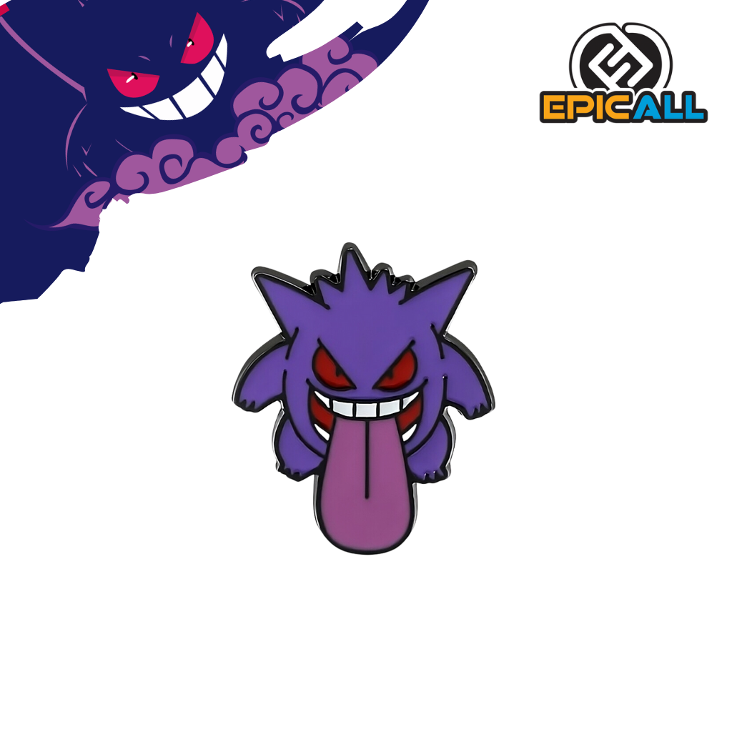 Pin Metalico Gengar W/ Lenguetazo - Pokémon #68