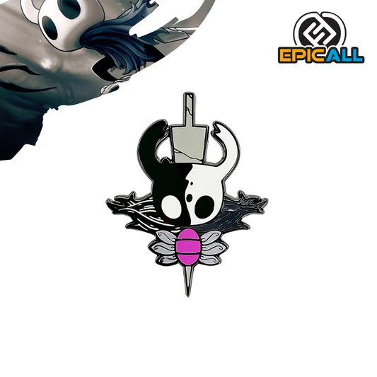 Pin Metalico Emblema Caballero - Hollow Knight #177