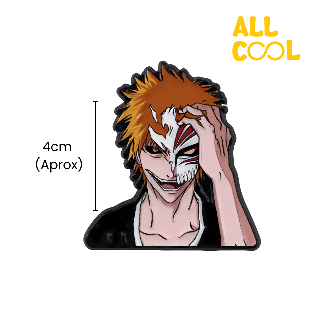 Medidas del pin metalico, 4cm aproximadamente.