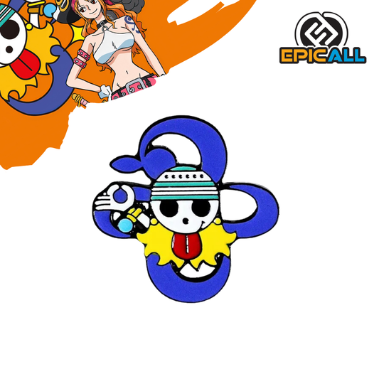 Pin Metálico Jolly Roger Nami - One Piece #94