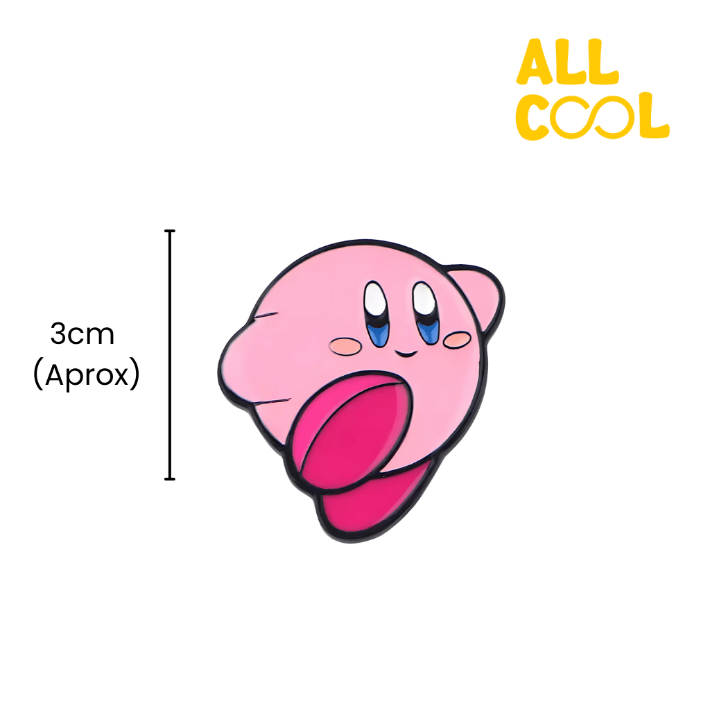 Medidas del pin metalico, 3cm de alto aproximadamente