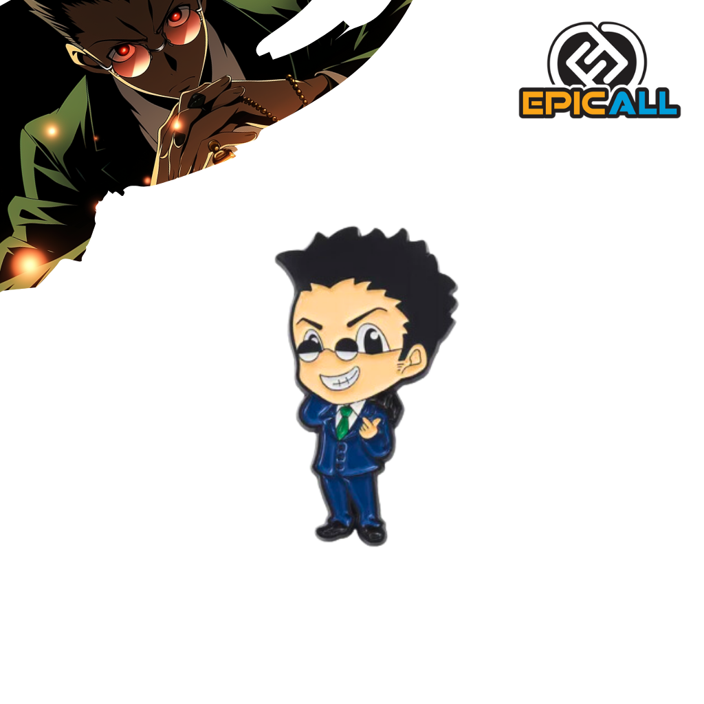 Pin Metálico Leorio - Hunter X Hunter #72