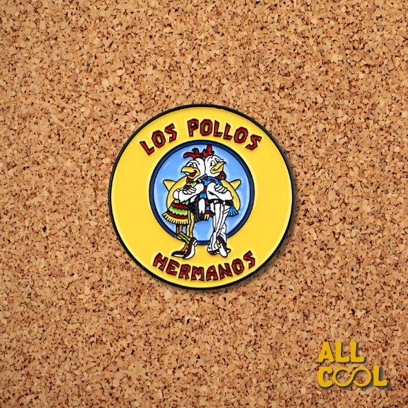 Pin Metálico Los Pollos Hermanos - Breaking Bad #209