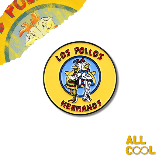 Pin Metálico Los Pollos Hermanos - Breaking Bad #209