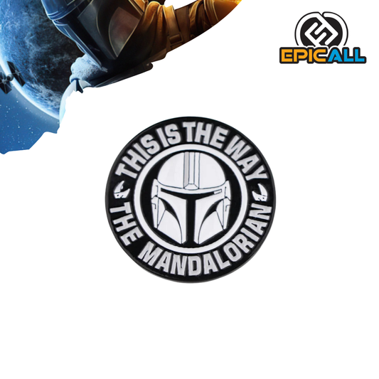 Pin Metálico Mandalorian "this is the way" - Star Wars #150