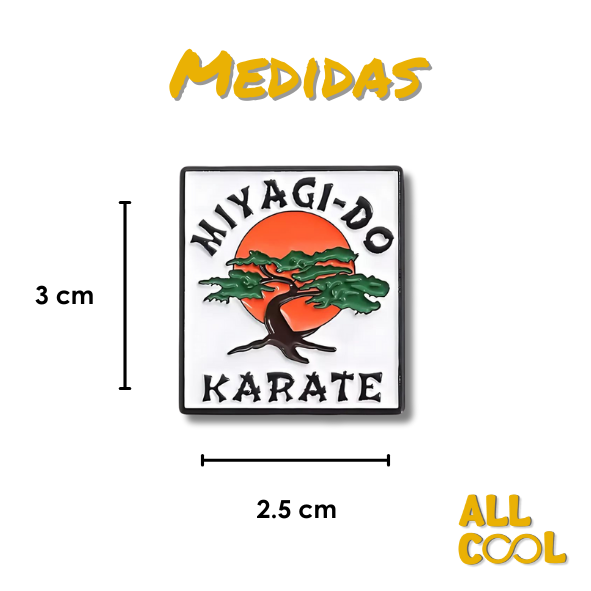 Pin Metalico Estilo Miyagi-do - Cobra Kai #204