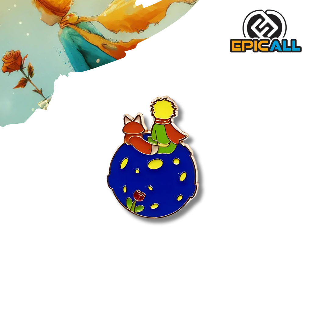 Pin Metálico El Principito y el Zorro #193
