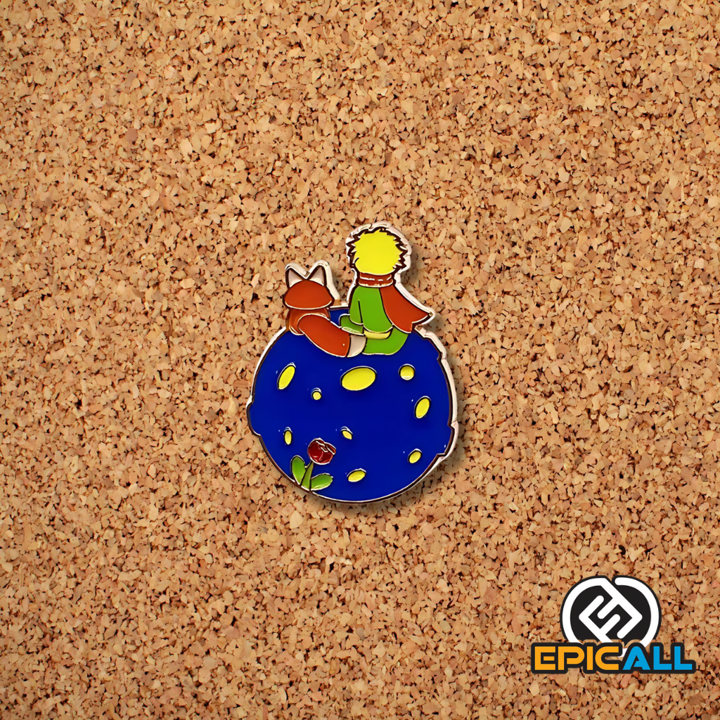 Pin Metálico El Principito y el Zorro #193