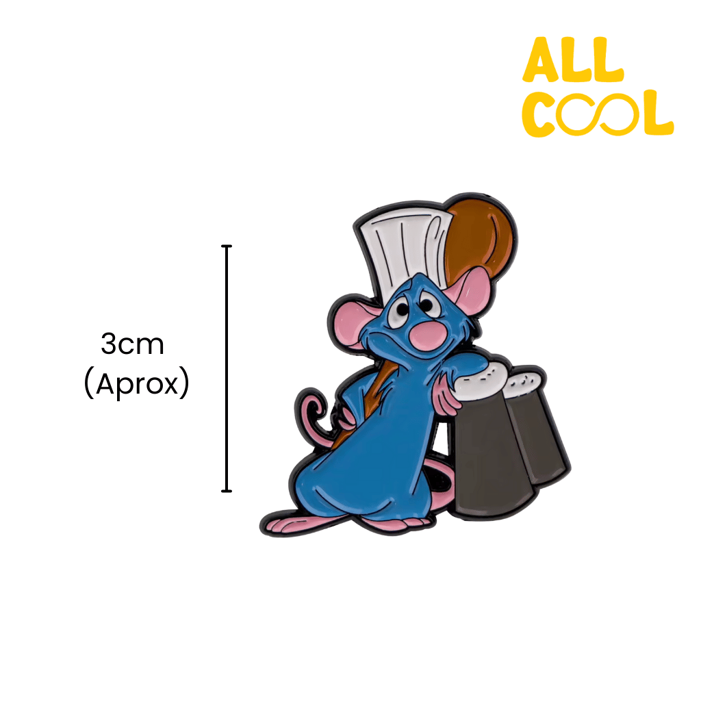 Medidas del pin metalico, 3cm aproximadamente.