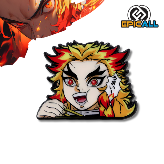 Pin Metálico Kyojuro Rengoku - Demon Slayer #194