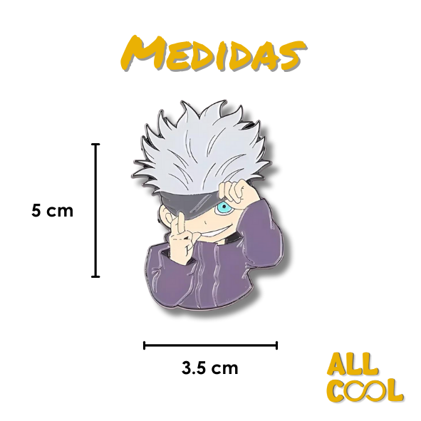 Pin Metalico Satoru Gojo - Jujutsu Kaisen #41