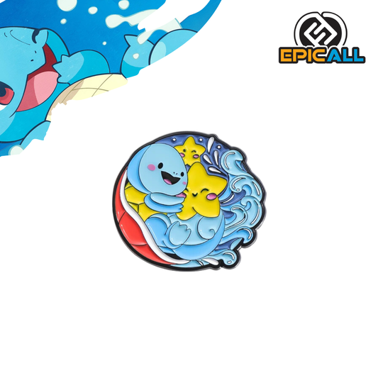 Pin Metalico Squirtle Kawaii - Pokémon #78