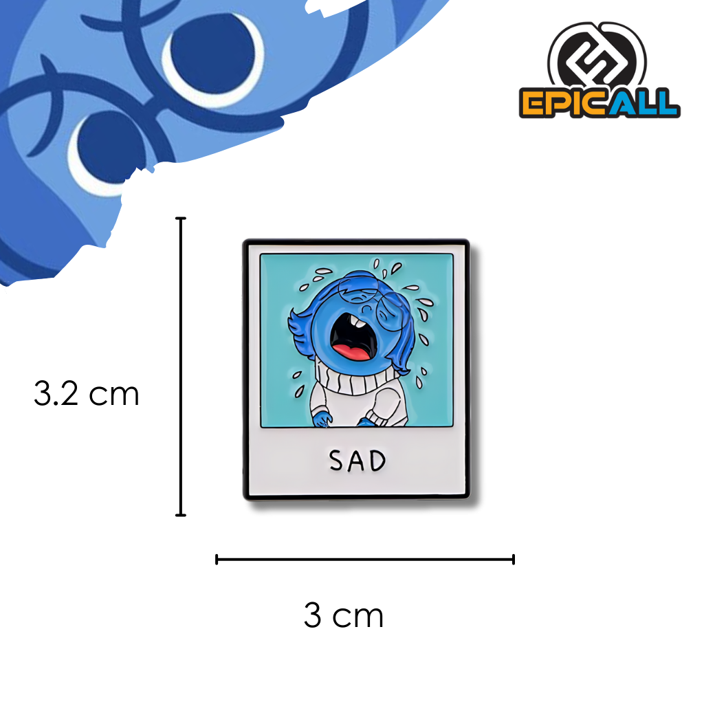 Pin Metálico Tristeza Intensamente #199