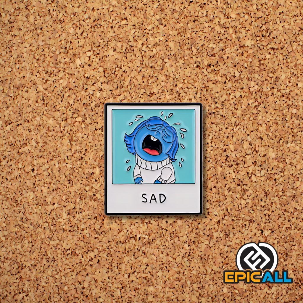 Pin Metálico Tristeza Intensamente #199