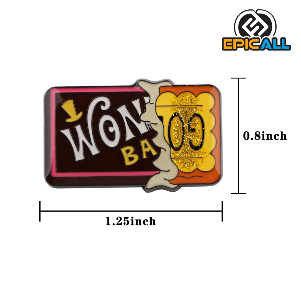 Pin Metalico Wonka's Factory Chocolate Bar #141