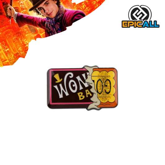 Pin Metalico Wonka's Factory Chocolate Bar #141