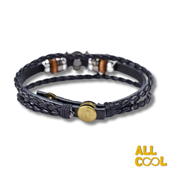 Pulsera Sombreros de Paja One Piece - Accesorio de Cuerina
