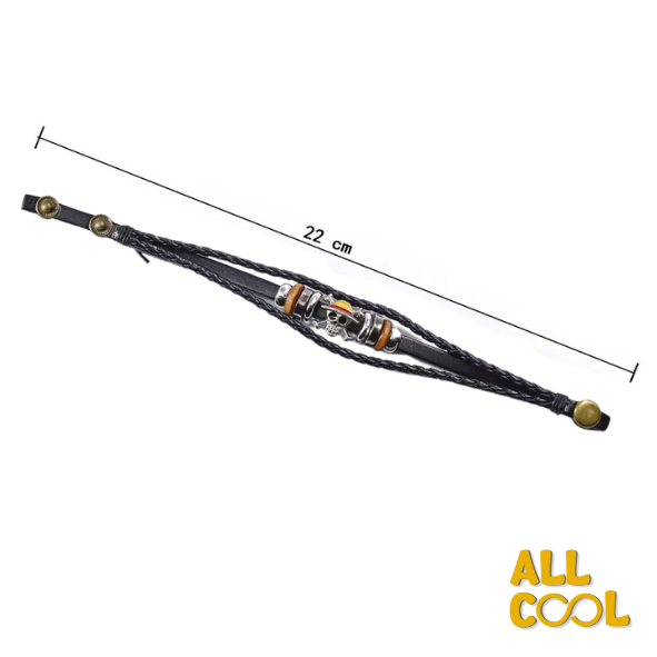 Pulsera Sombreros de Paja One Piece - Accesorio de Cuerina