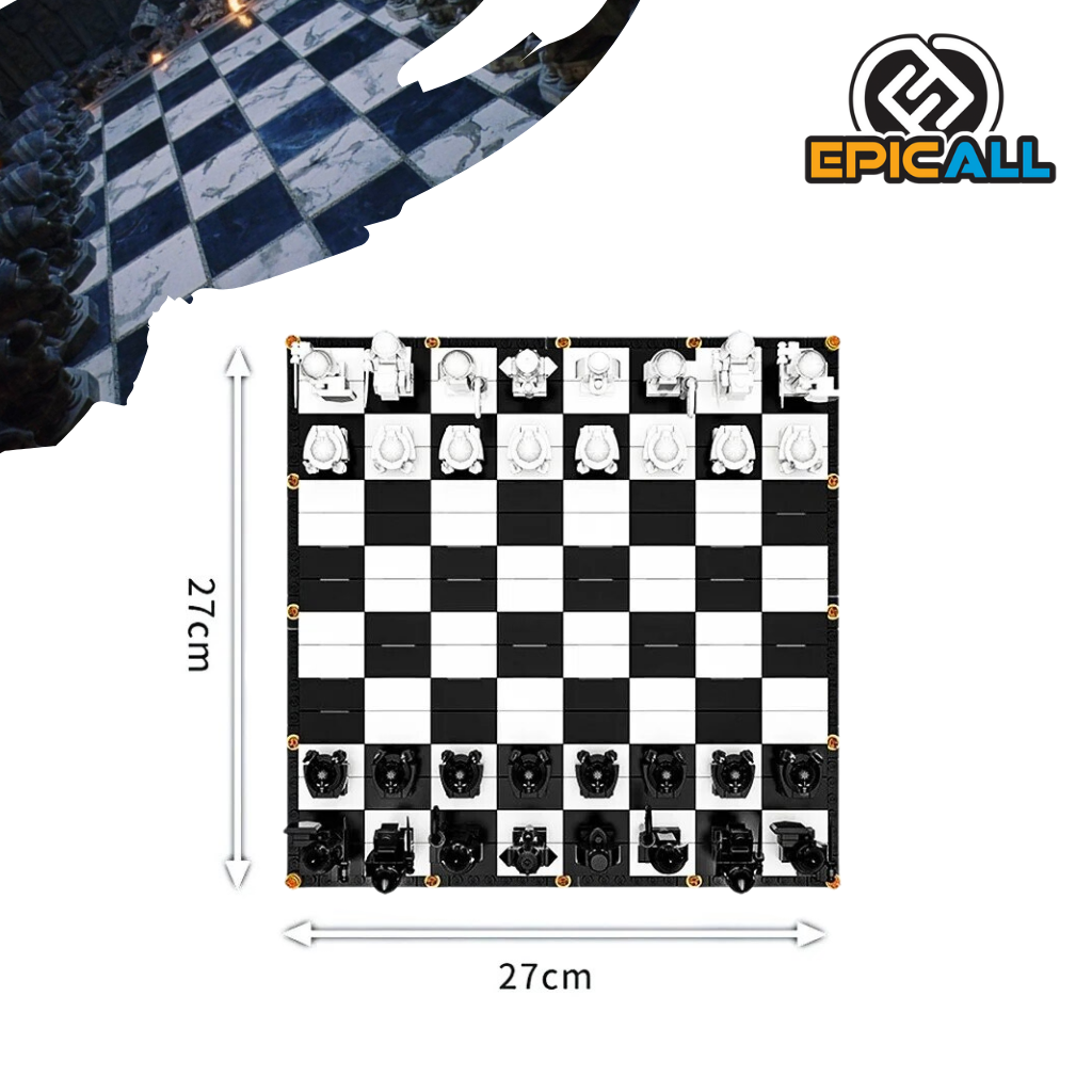 Foto del producto Set Blocks Harry Potter - Ajedrez Magico (876 Piezas)