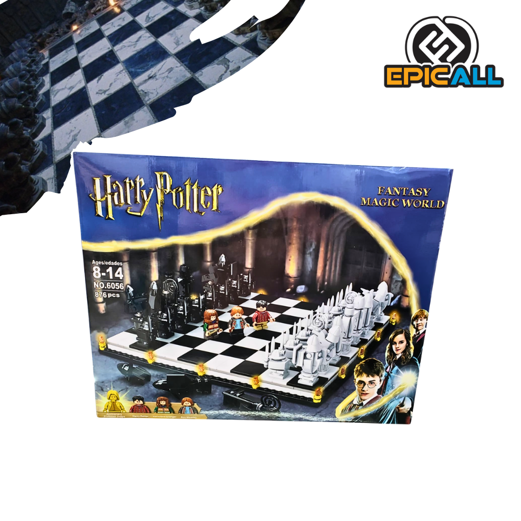 Foto del producto Set Blocks Harry Potter - Ajedrez Magico (876 Piezas)