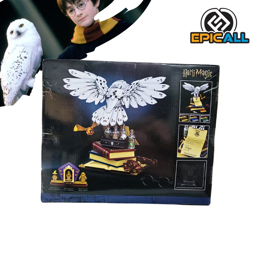 Set Blocks Harry Potter - Hedwig Edición Coleccionista (3030 Piezas)
