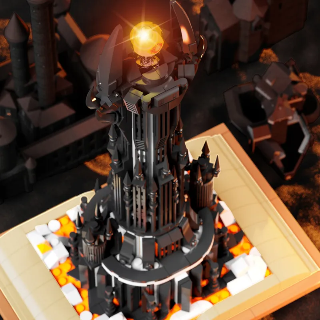 Foto del producto: Set de blocks armable de la torre de Sauron,  inspirado en la pelicula Lord of the rings (Señor de los anillos)