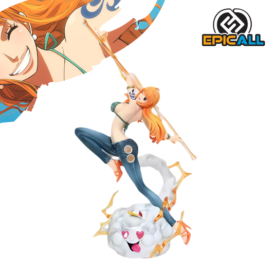 Estatua Nami W/ Zeus 28cm - One Piece
