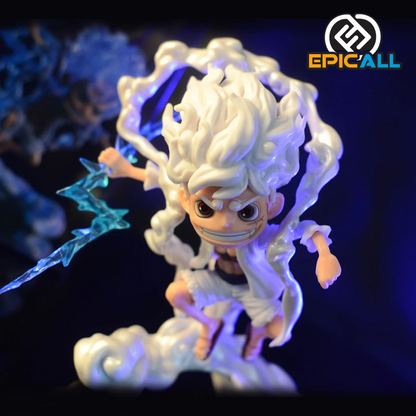 Estatua De Luffy Gear Five 15cm - One Piece