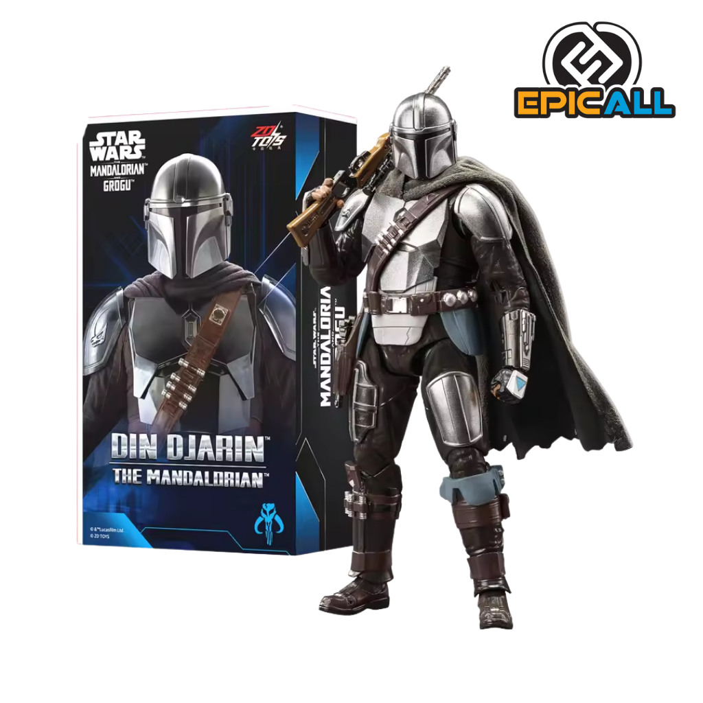 Figura Articulada Din Djarin The Mandalorian - Star Wars (ZD Toys)