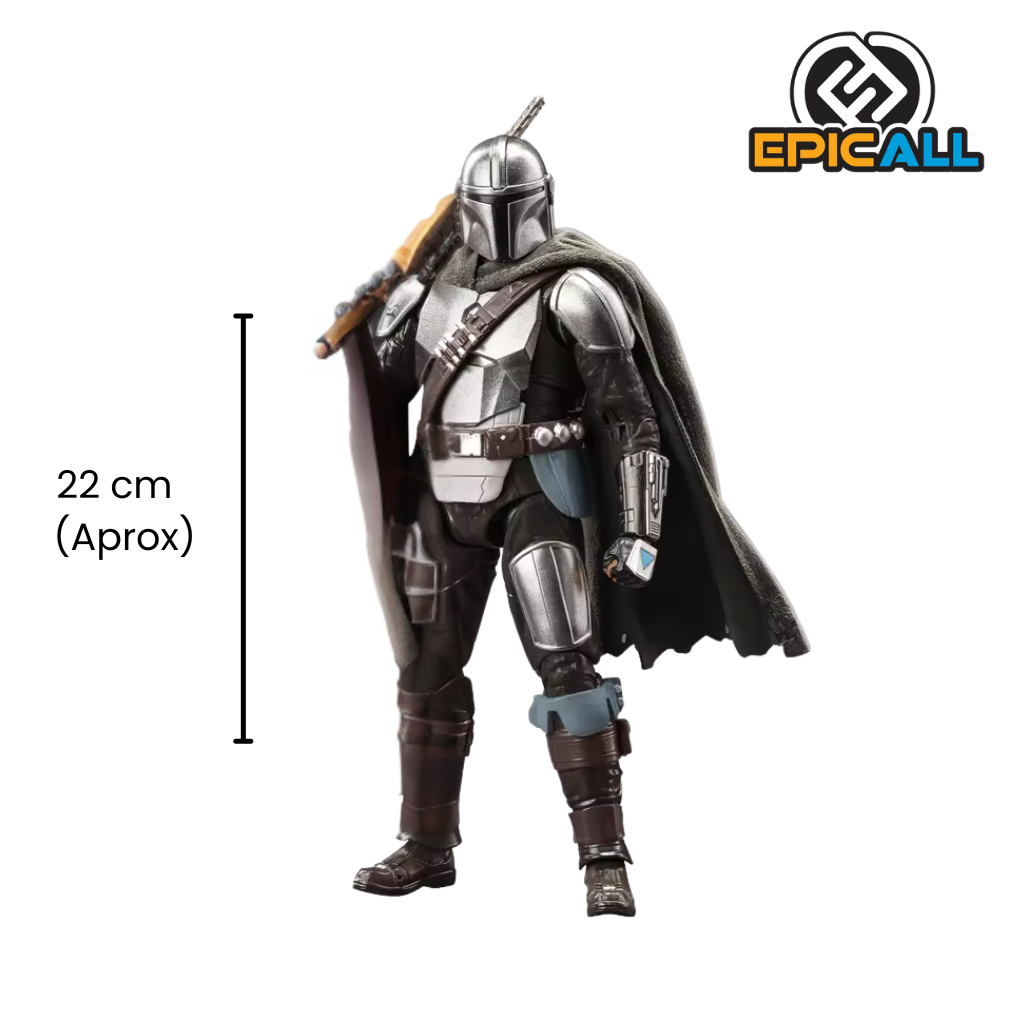 Figura Articulada Din Djarin The Mandalorian - Star Wars (ZD Toys)