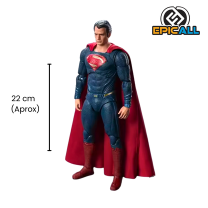 Figura Articulada Superman Henry Cavill - Justice League (FondJoy)