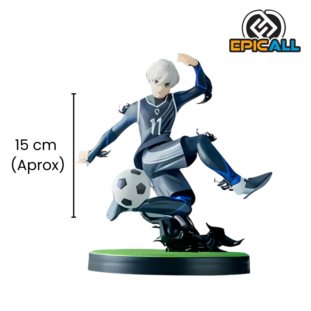 Zhongkaihua Blue Lock Seishiro Nagi Figura 12 CM Anime Action Figurine PVC Modello Statua Decorazione Casa Souvenir Collezione Regalo per i Fan Zhongkaihua Blue Lock Seishiro Nagi Figura 12 CM Anime Action Figurine PVC Modello Statua Decorazione Casa Souvenir Collezione Regalo per i Fan