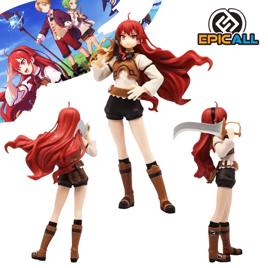 Consigue la figura estatua de Eris Boreas Greyrat de Mushoku Tensei de 22 cm con gran nivel de detalle. Envíos a todo Chile y Santiago.