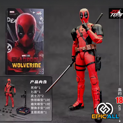 Figura articulada de Deadpool - ZD Toys