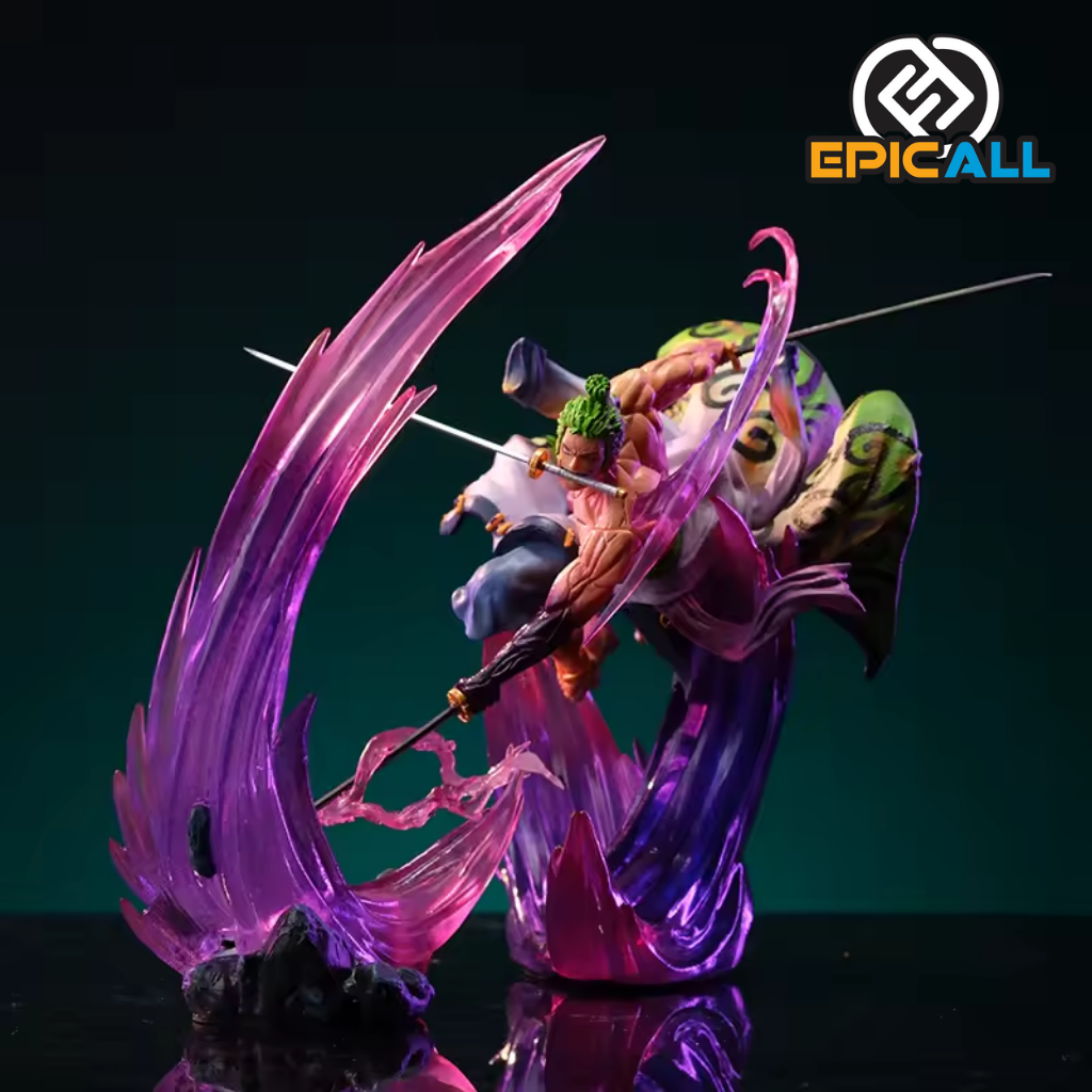Figura Estatua Roronoa Zoro Wano - One Piece