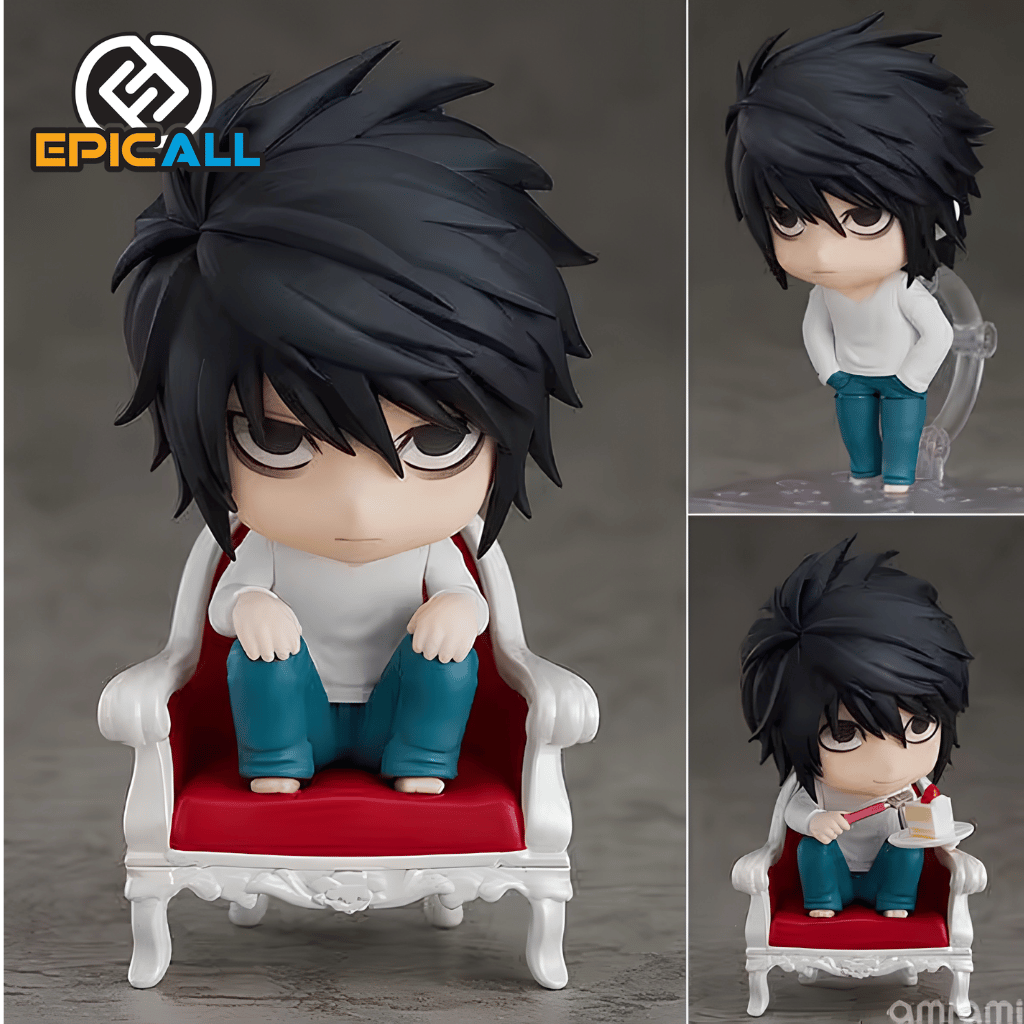 Figura Estilo Nendoroid L Lawliet #1200 - Death Note
