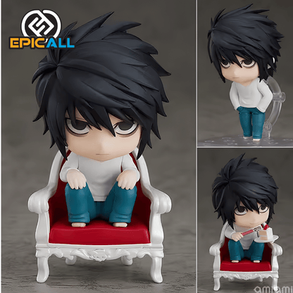 Figura Estilo Nendoroid L Lawliet #1200 - Death Note