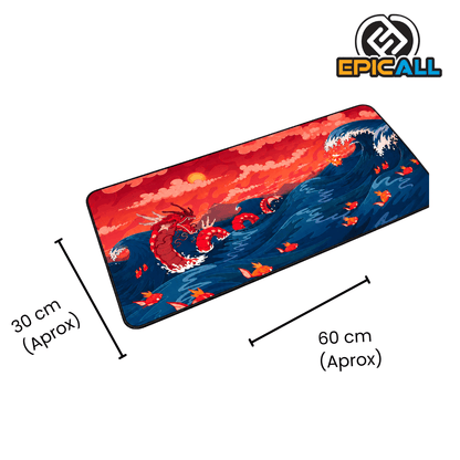Mouse Pad Gyarados Rojo 30x60 - Pokemon