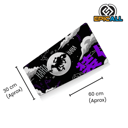 Mouse Pad Gamer 30x60 Diseño Luffy Gear Five Noche - One Piece
