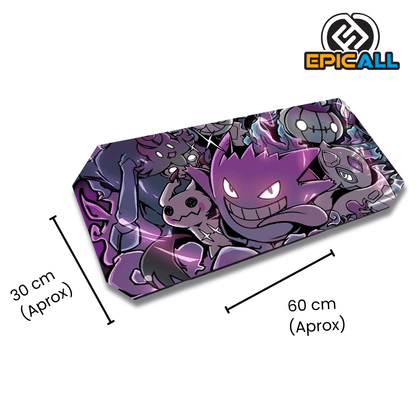 Mouse Pad Pokemon Fantasmas Gengar 30x60