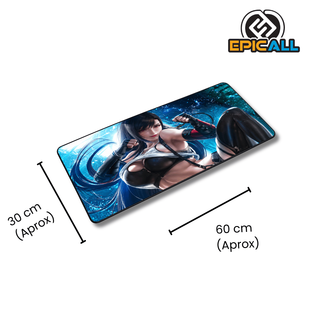 Mouse Pad Tifa Lockhart Ero Soft 30x60 - Final Fantasy 7