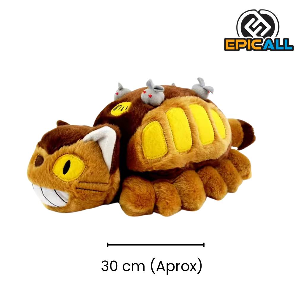 Peluche del Gato Bus de Mi Vecino Totoro, 30 cm